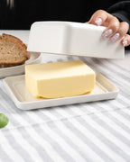 Butterdose aus Keramik