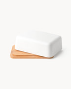 Butterdose mit Bambusdeckel