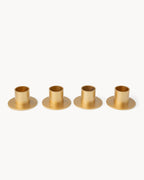 Kerzenhalter Metall 4er Set Ø 2,2 cm