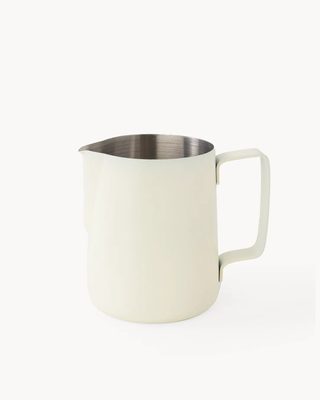 Milch und Zucker Set aus Edelstahl mit Bambus-Tablett