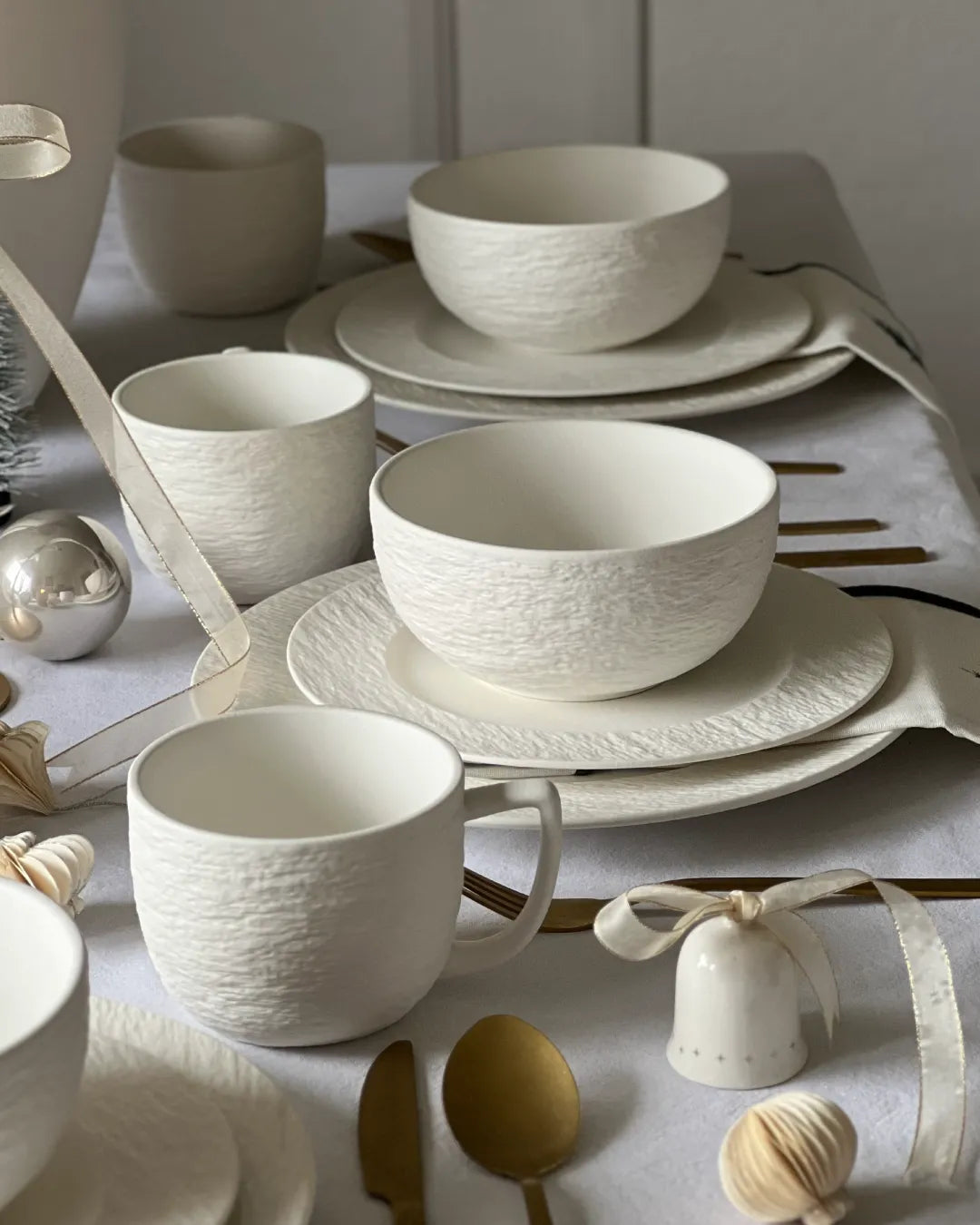 Geschirrset Oasis 16 teilig für 4 Personen mit Tassen