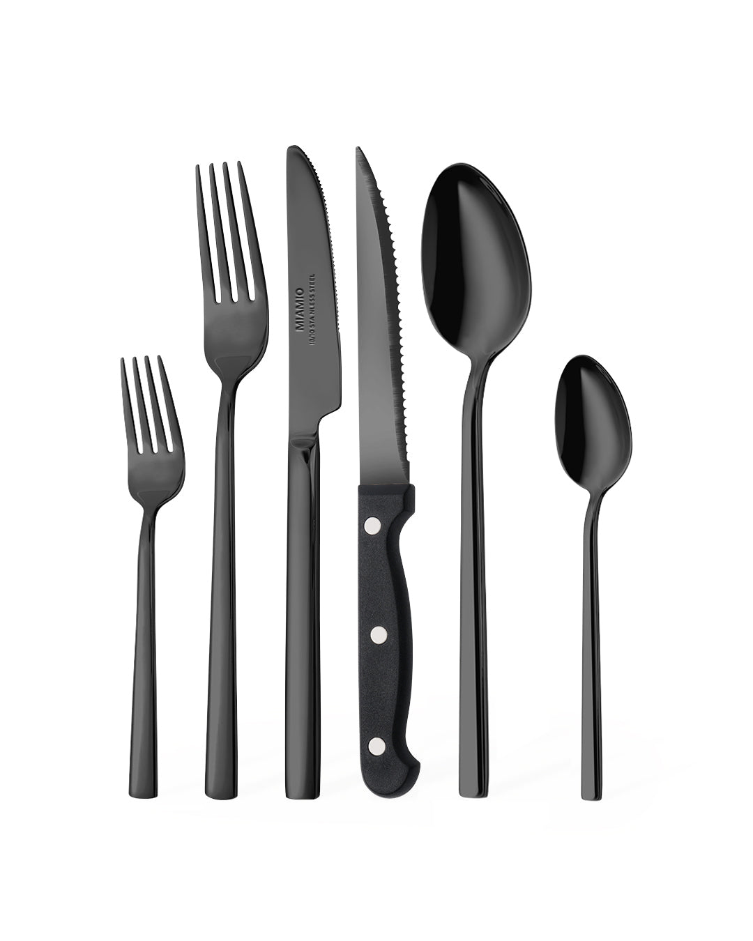 Besteckset aus Edelstahl 18/10