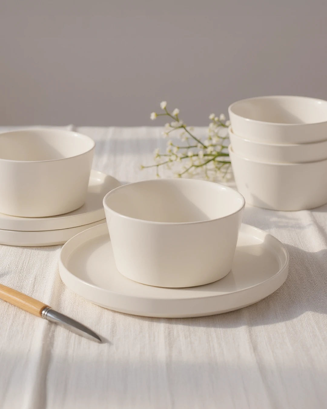 Geschirrset Luxe 48 teilig für 12 Personen