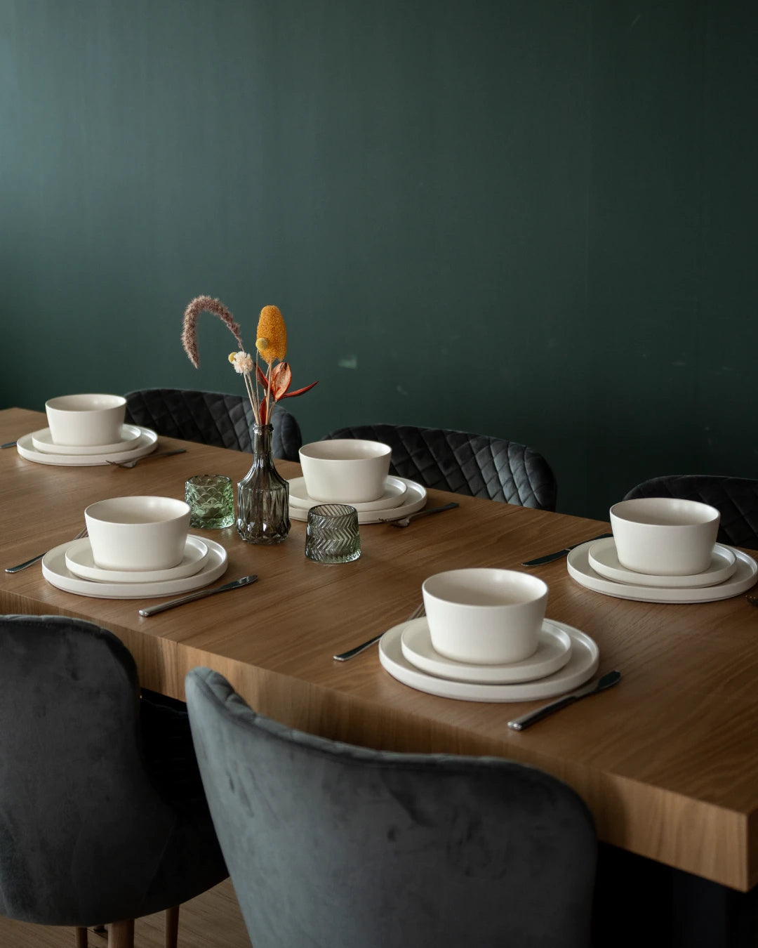 Geschirrset Luxe 48 teilig für 12 Personen