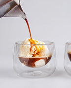 Doppelwandige Cappuccinogläser 2er Set Lagoa 180 ml