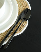 Besteckset Schwarz aus Edelstahl 18/10